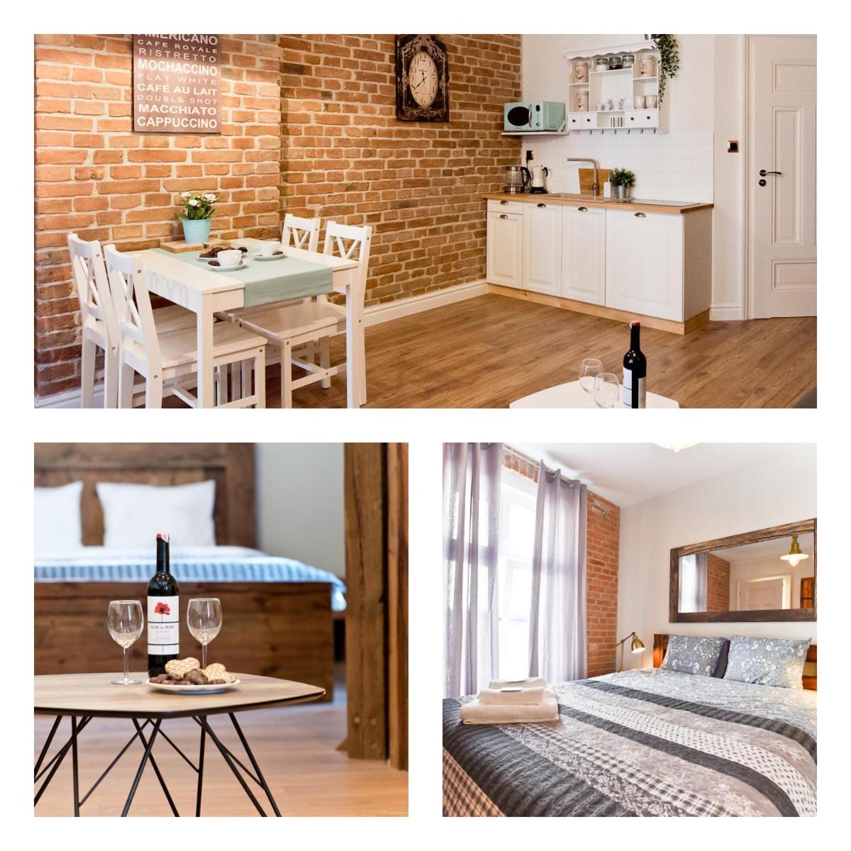 Stary Toruń Apartament Starowka No1, No2, No3 מראה חיצוני תמונה